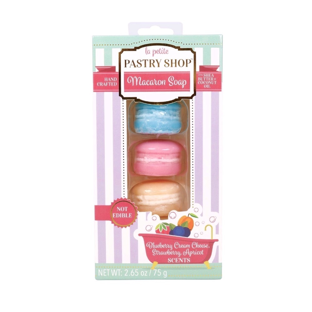 La Petite Pastry Shop Macaron Soap Trio 2.65oz